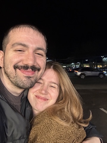 timaf and i cheesing so hard
