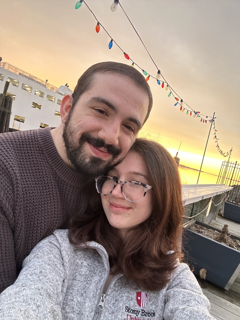 timaf and i cute pic at sunset