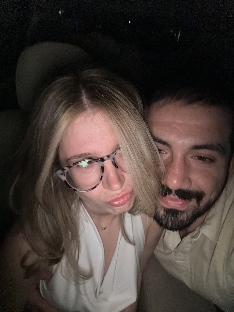 t and i in NY for our one year